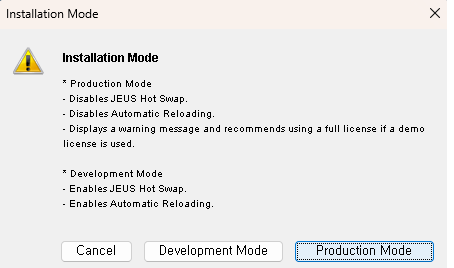 figure Installation  Mode