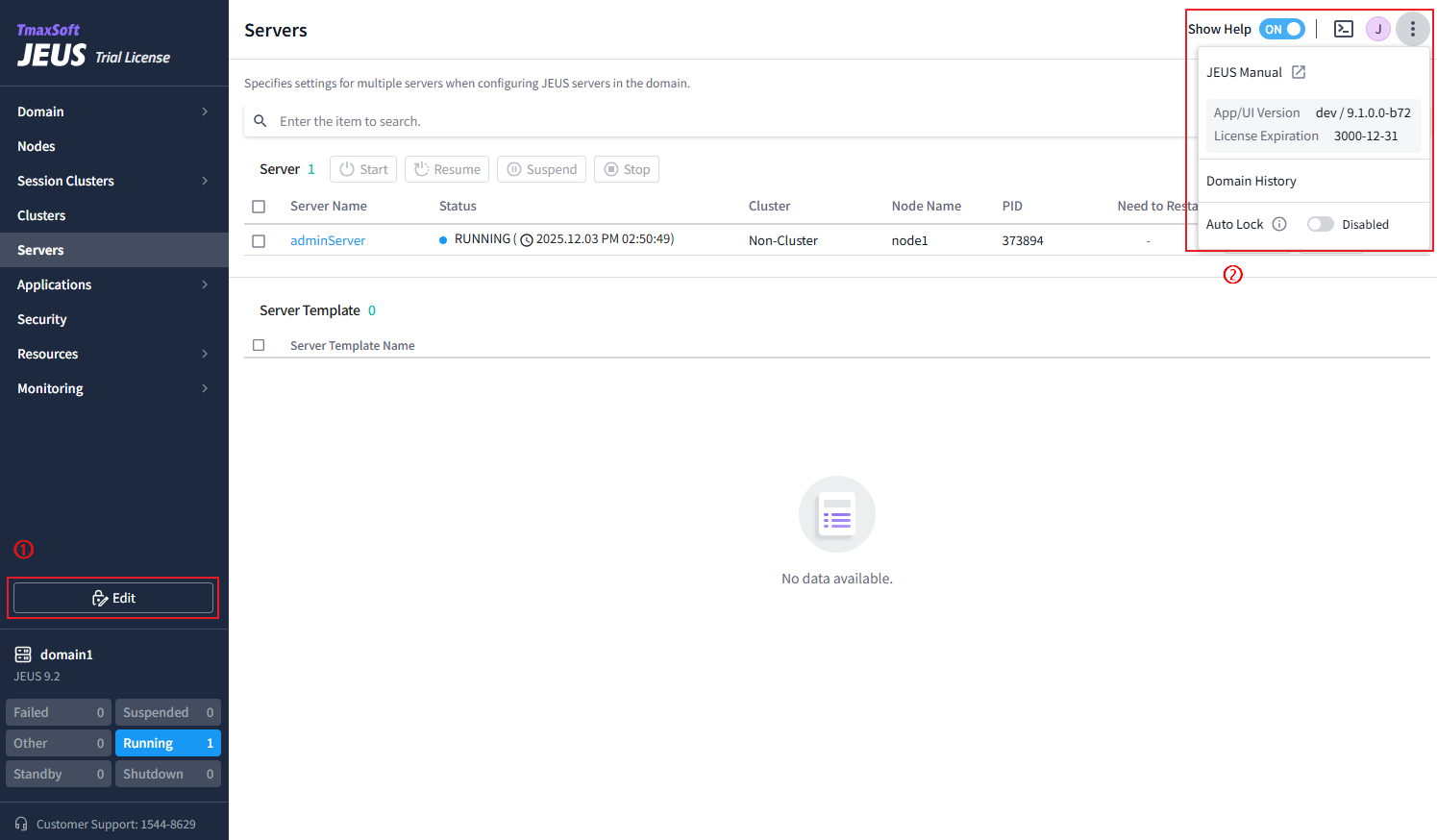 figure webadmin editmode