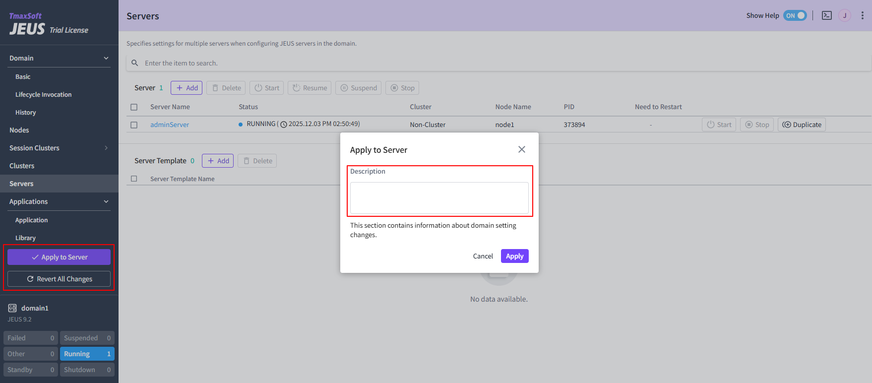 figure webadmin editmode apply