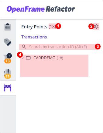 figure analysis entry points view main