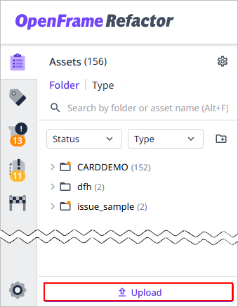figure asset upload click