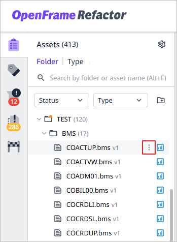 figure file option menu icon active