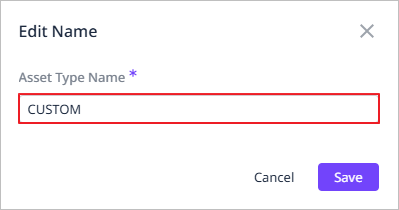 figure option edit asset type name popup