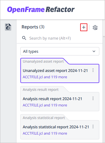 figure report create click