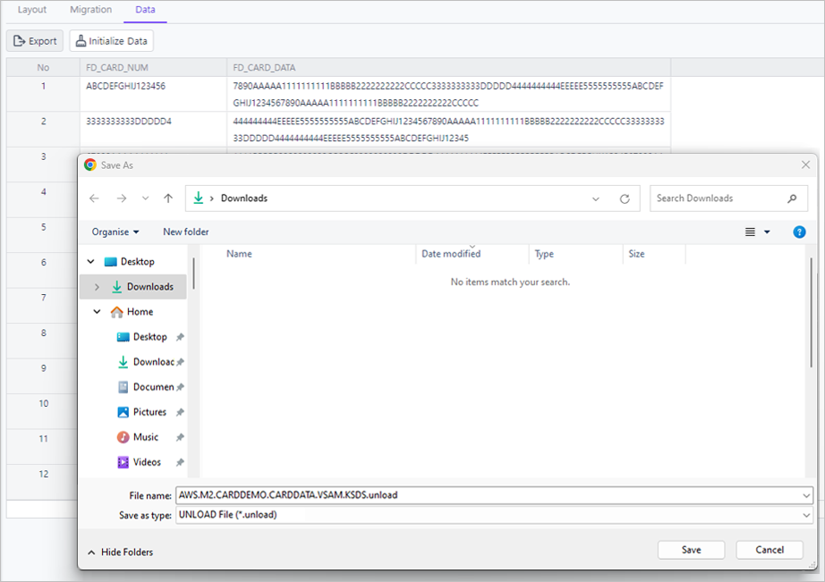 figure dataset details export