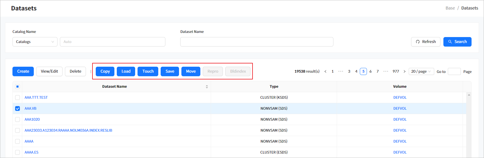 figure cm dataset manage