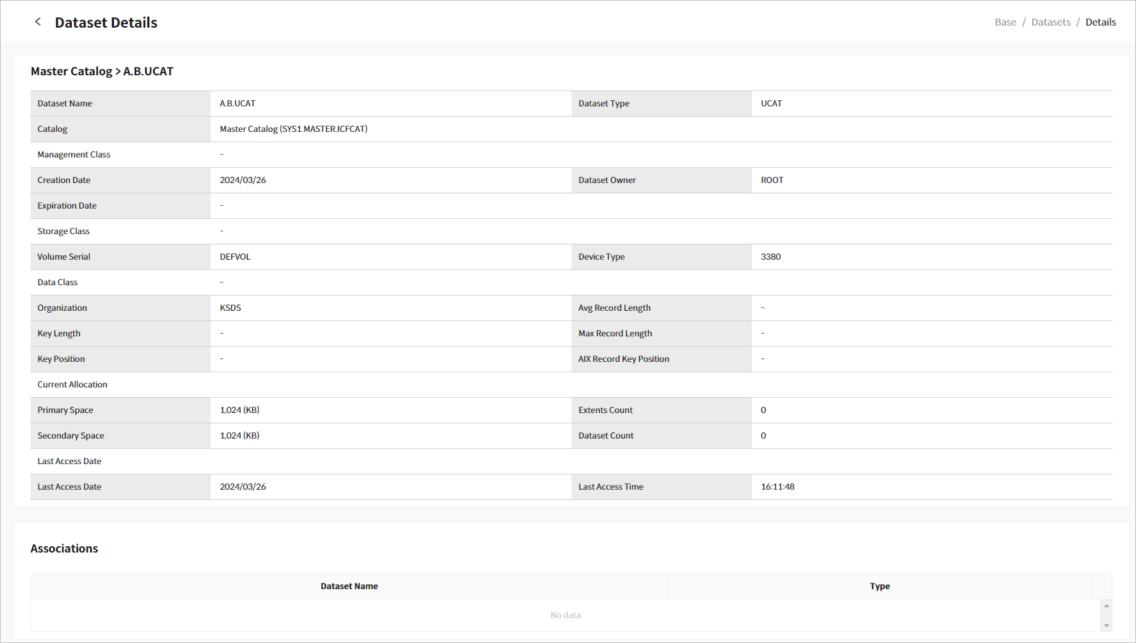 figure cm datasets vsam