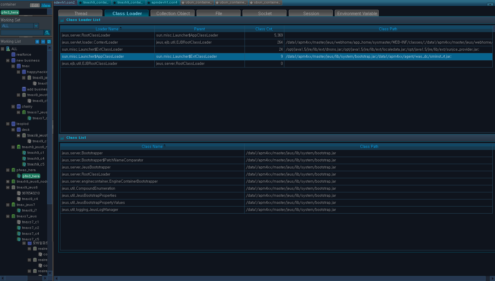 Real-Time Analysis - Snapshot - Class Loader