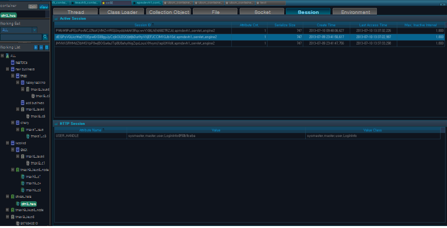 Real-Time Analysis - Snapshot - Session