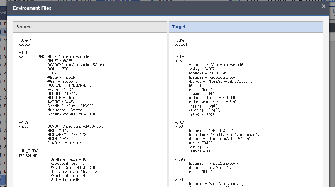 figure webadmin compare