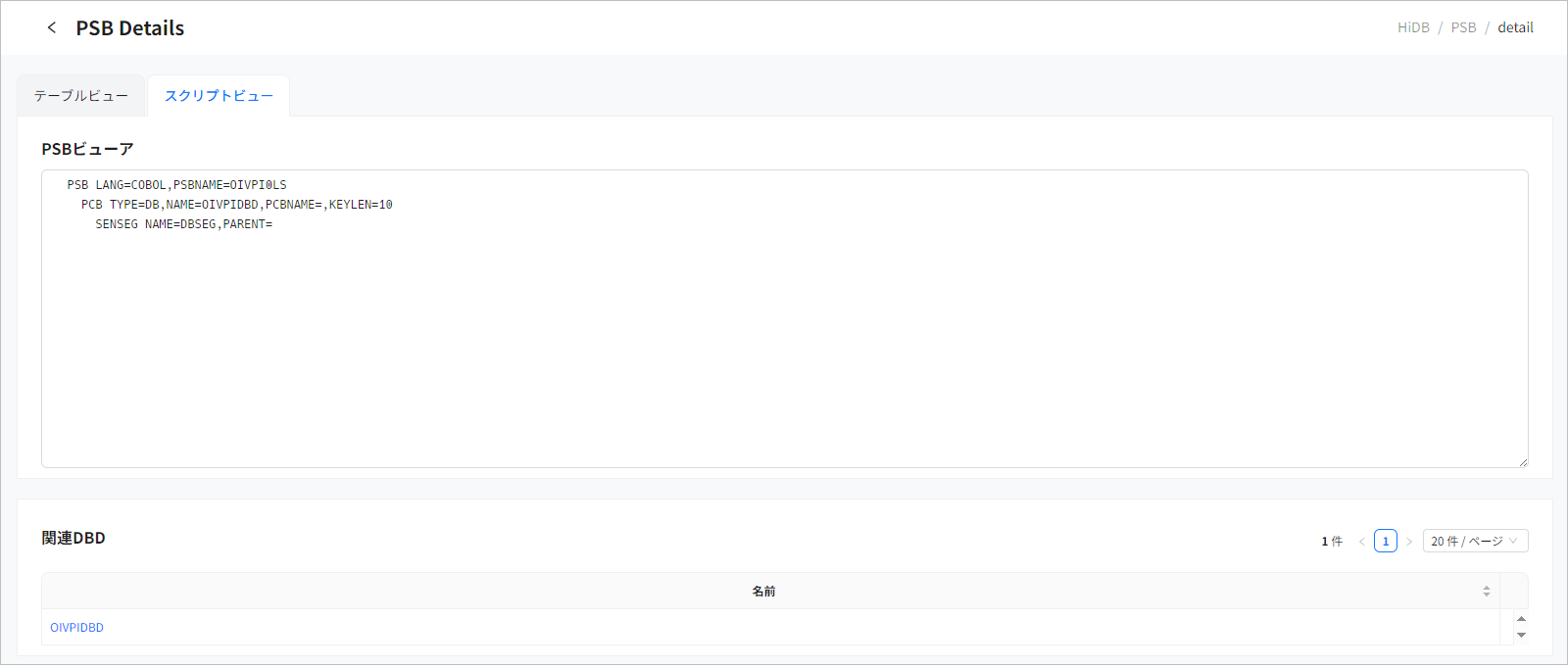 figure hidb psb scriptview