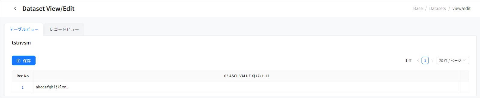 figure cm view table view