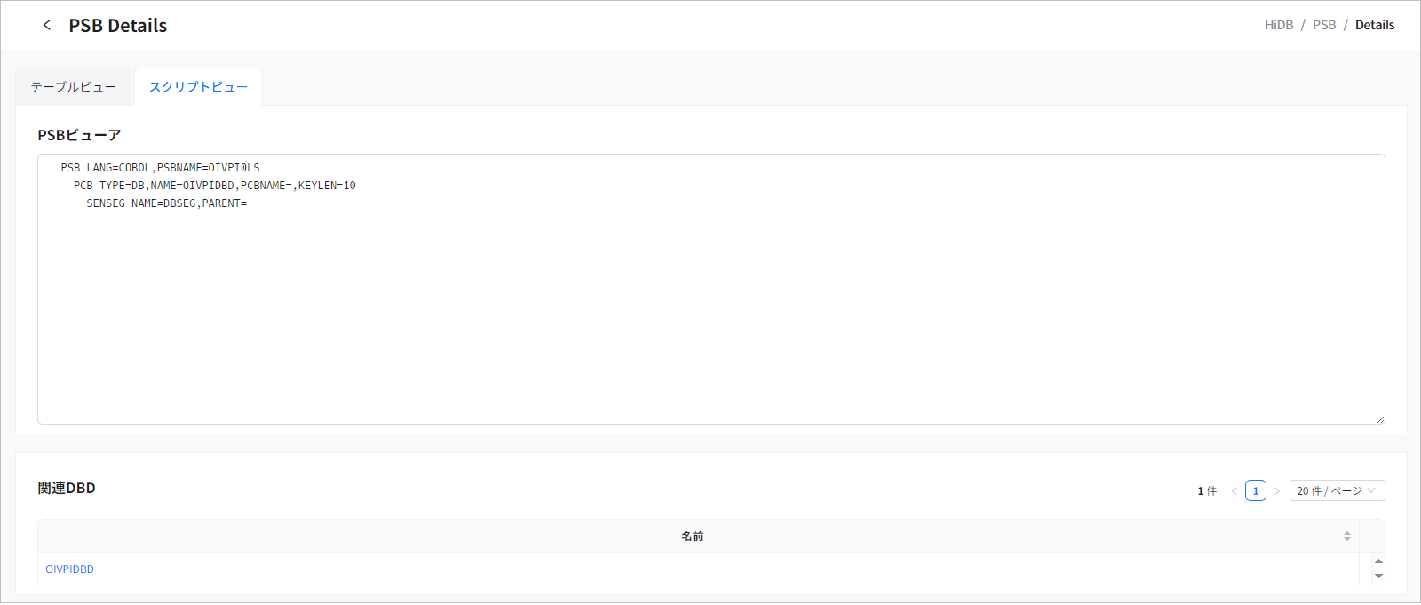 figure hidb psb scriptview
