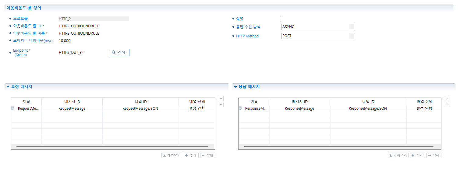 figure http2 biztx outboundrule