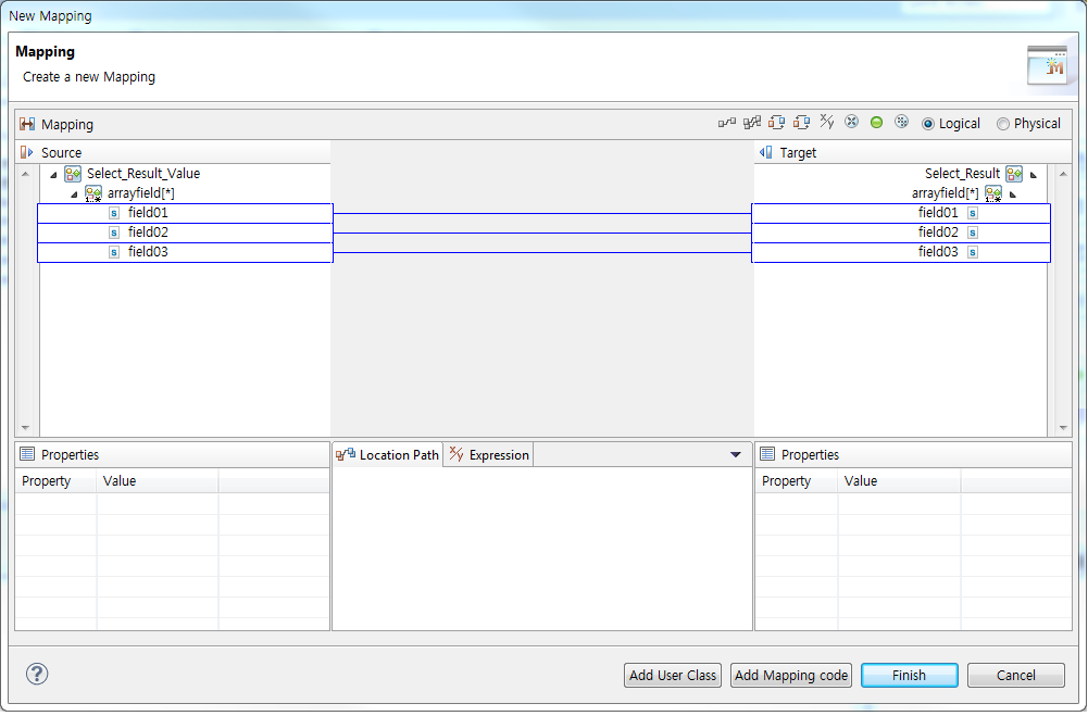 figure tutorial flow outbound rule insert req mapping