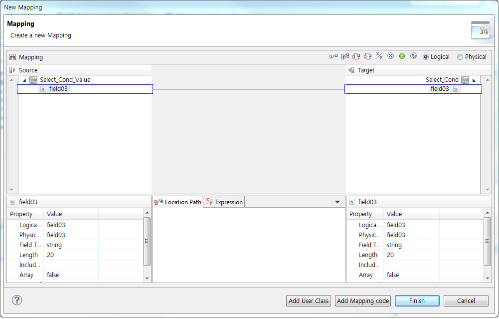 figure tutorial flow outbound rule select req mapping