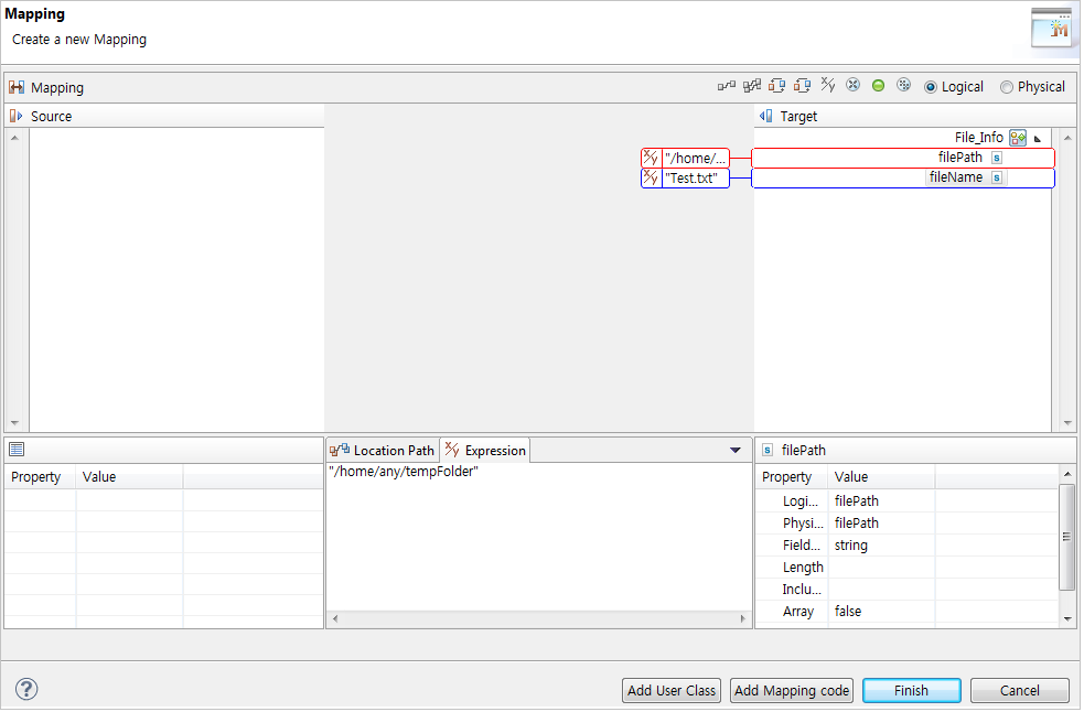 figure tutorial flow outbound read rule req mapping