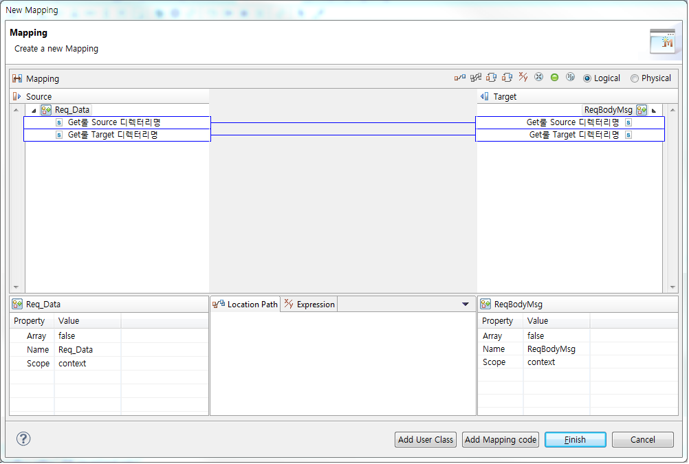 figure tutorial flow outbound get rule req mapping