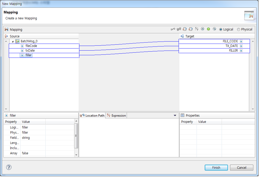 figure batch input mapping