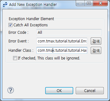 figure exception handler