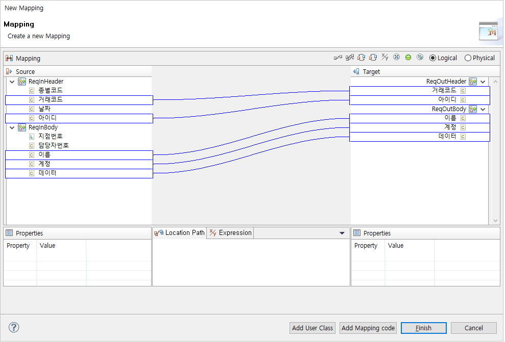 figure tutorial flow outbound rule req mapping