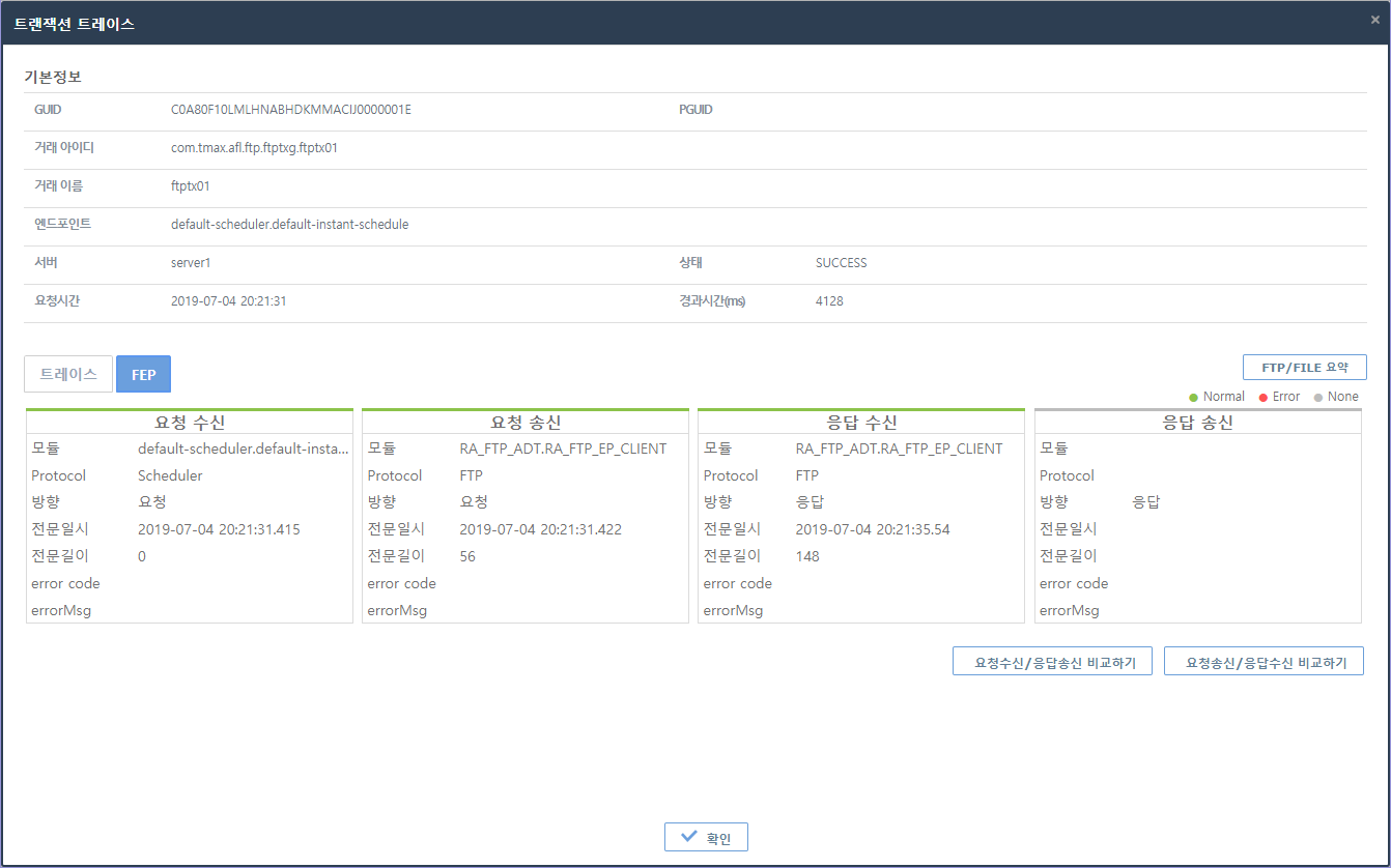 figure monitoring transaction trace fep