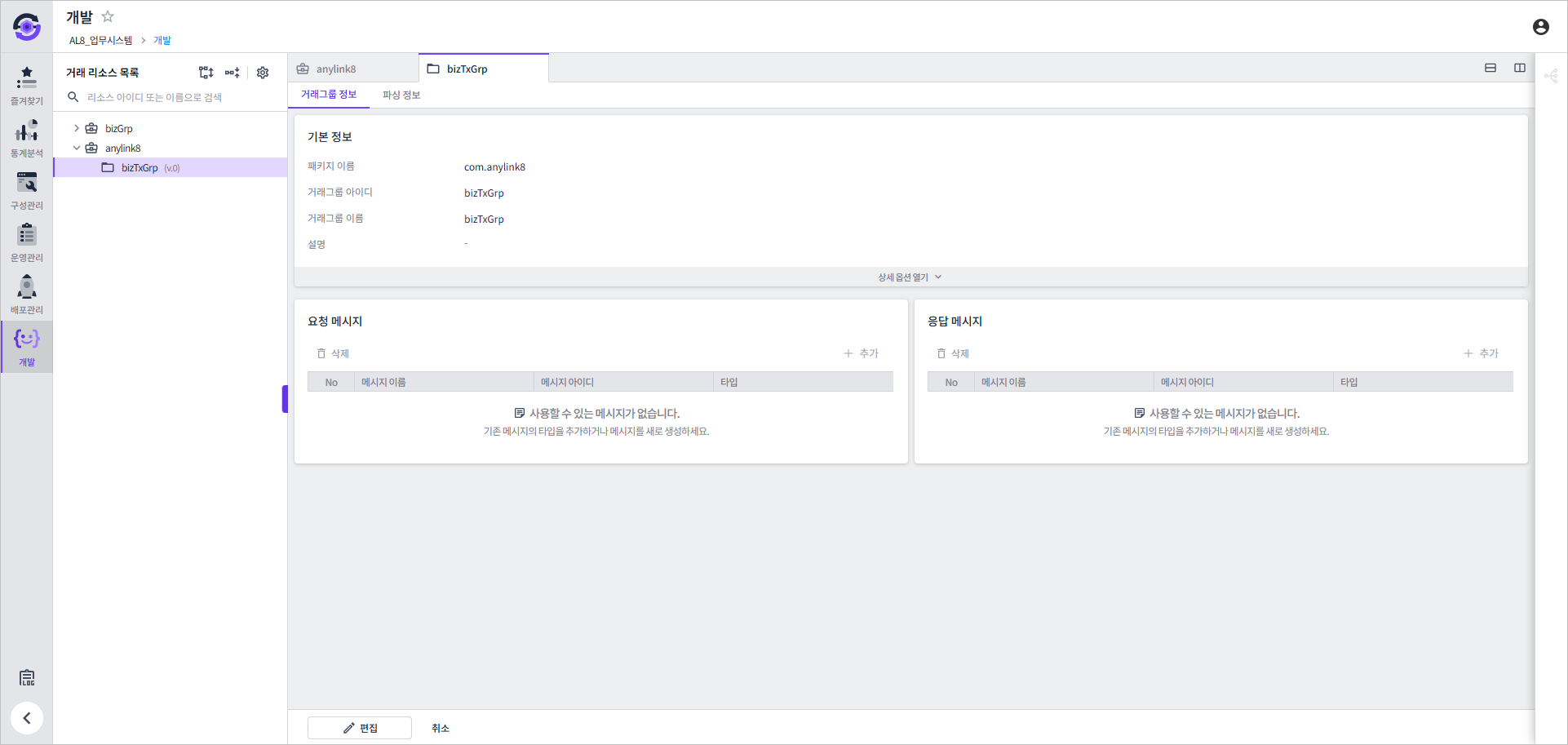 biztx group detail