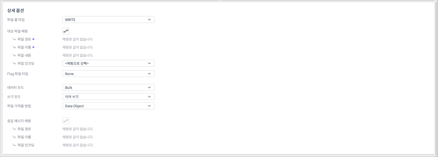outbound rule file write advanced options