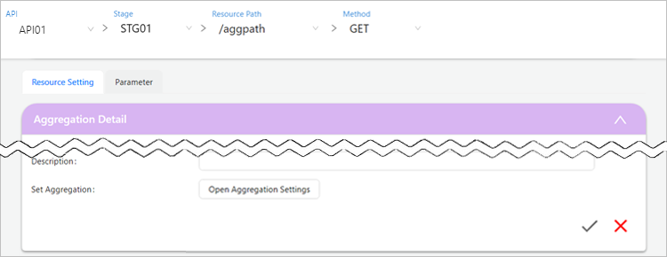 figure aggregation edit mode