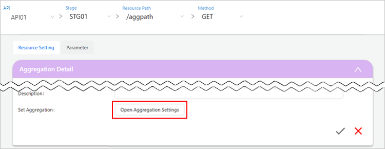 figure aggregation open settings btn