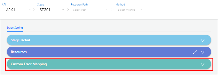 figure custom error mapping