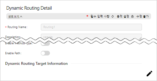 figure resources setting dynamic routing detail