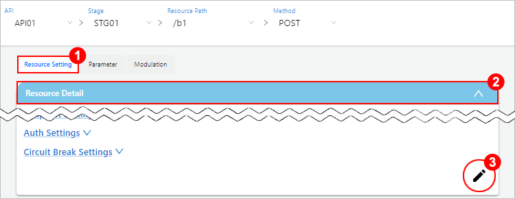 figure resources setting edit button