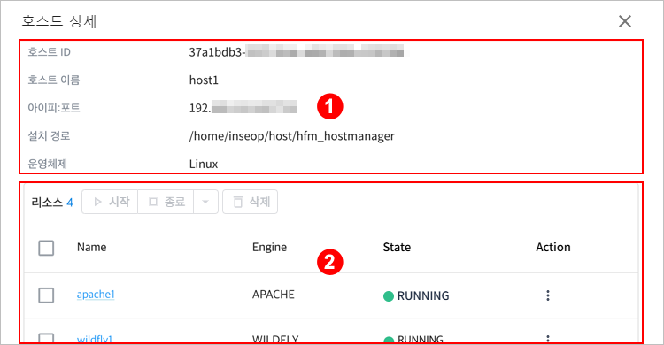 figure topology hostmanager detail dialog