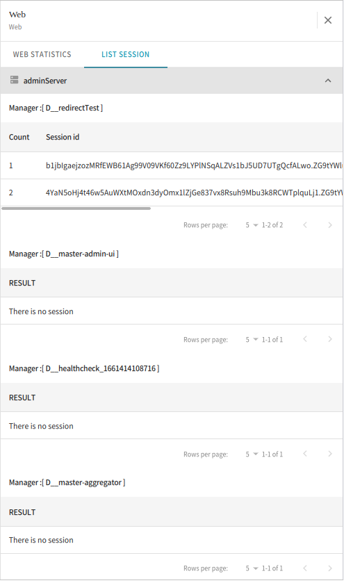 figure webmanager monitoring web click manager click result