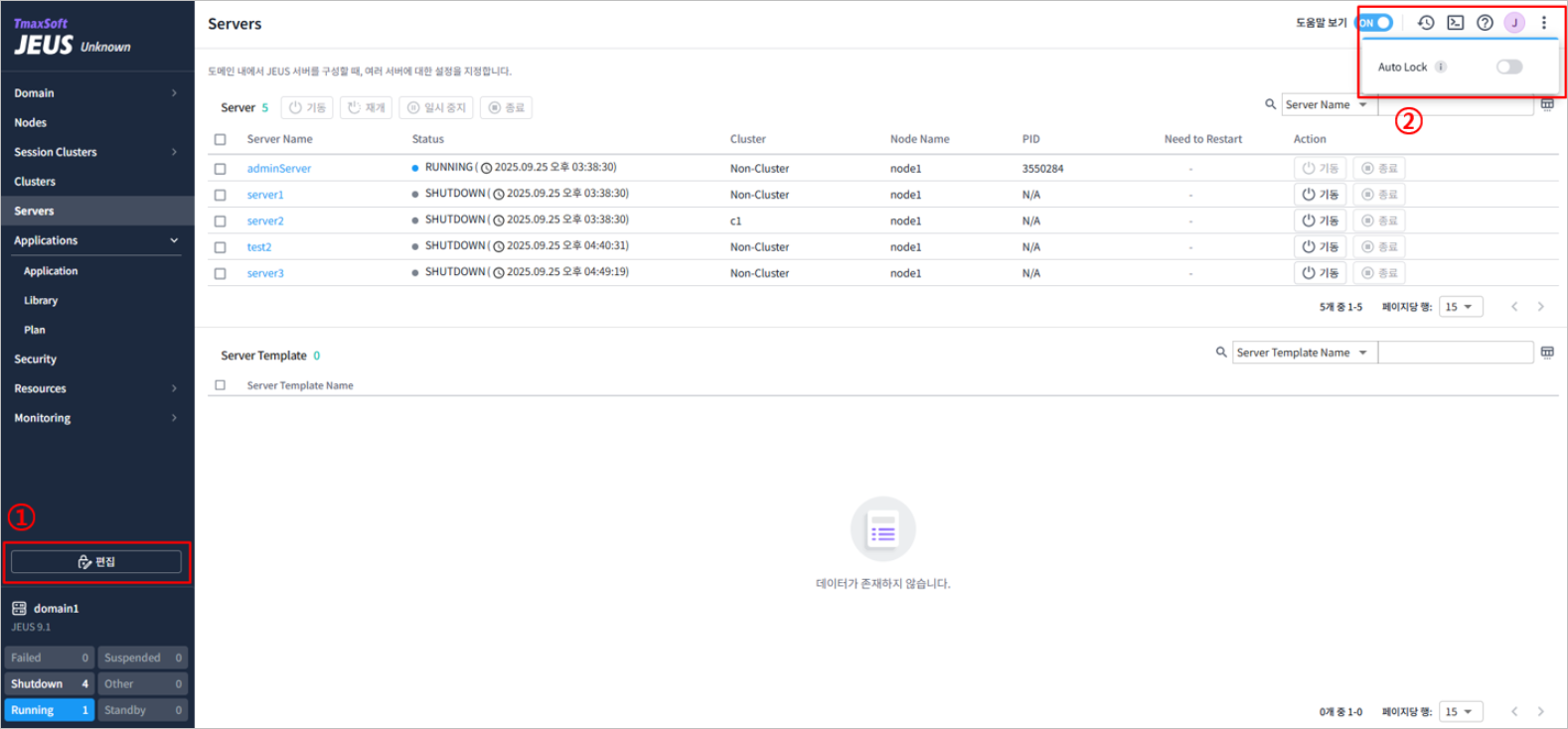 figure webadmin editmode