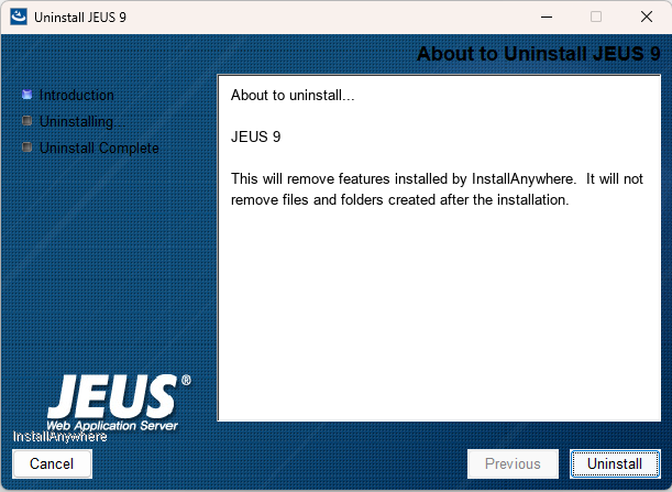 figure Uninstall