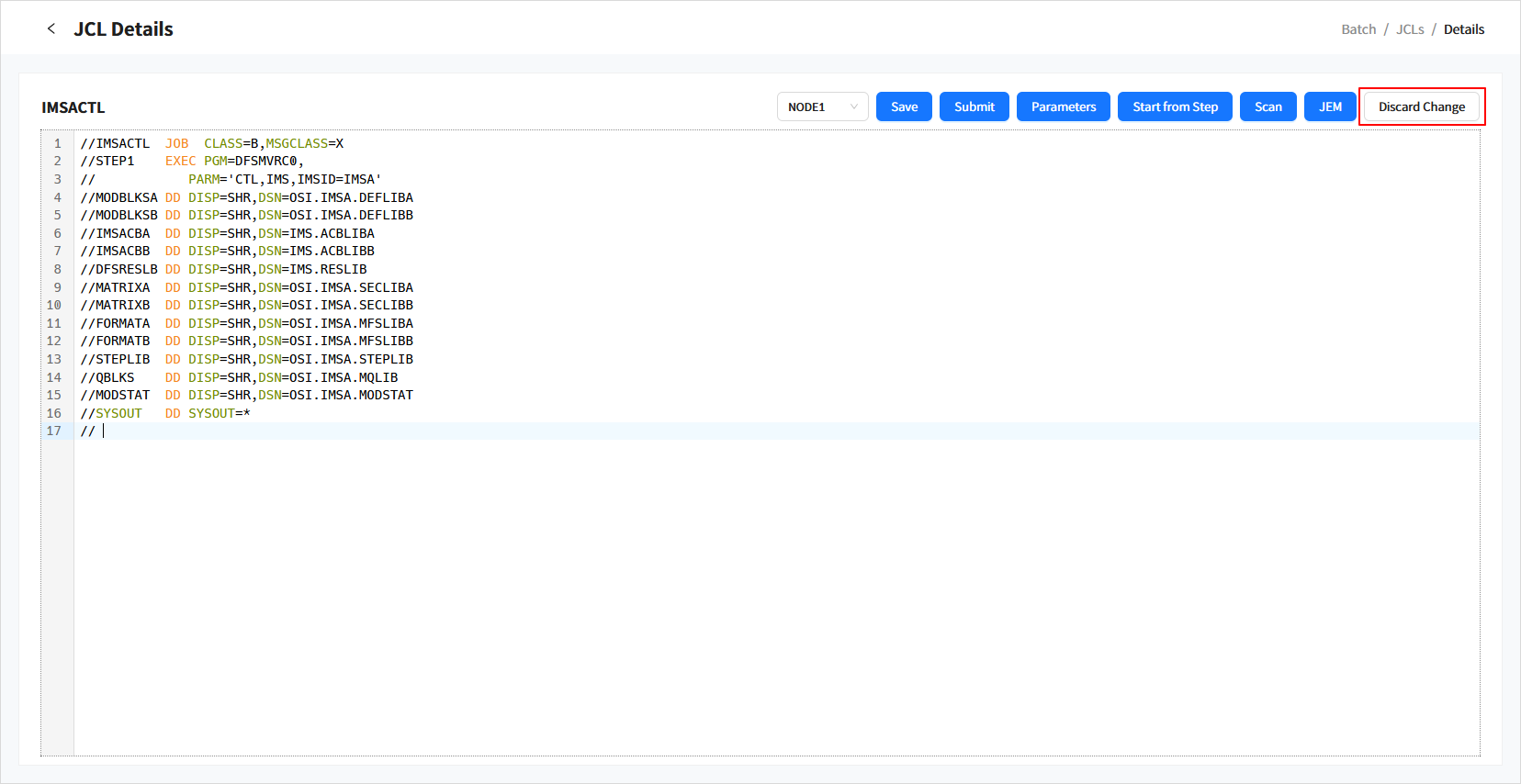 figure bm jcl detail