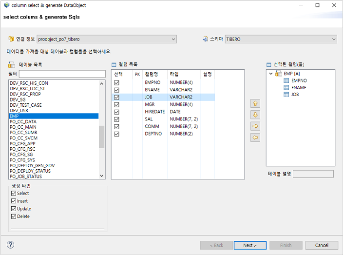 figure qo generate query dataobject1